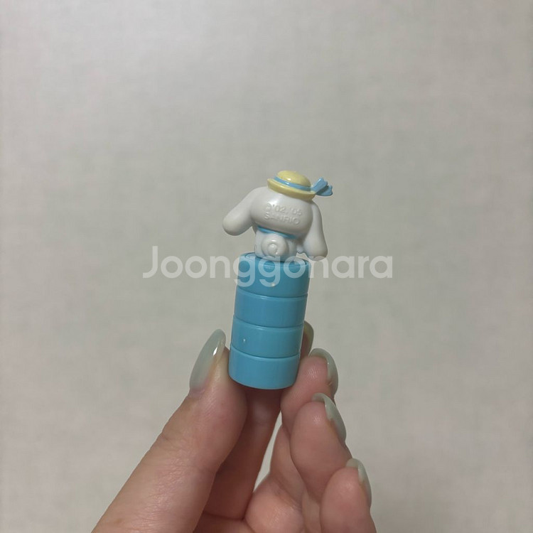 고전 산리오 시나모롤 도장 피규어--1