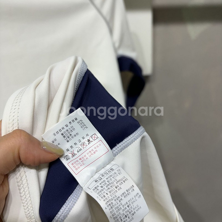(90) 디스커버리 여성 수영복 래쉬가드 긴팔 티--5