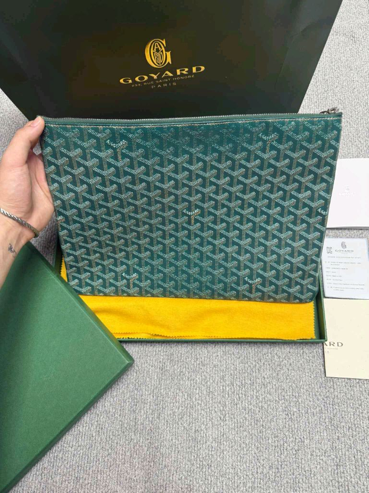 고야드 gm 그린 클러치--3