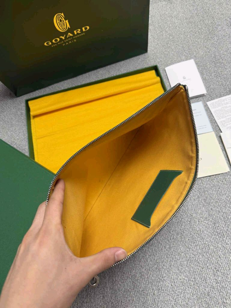 고야드 gm 그린 클러치--7