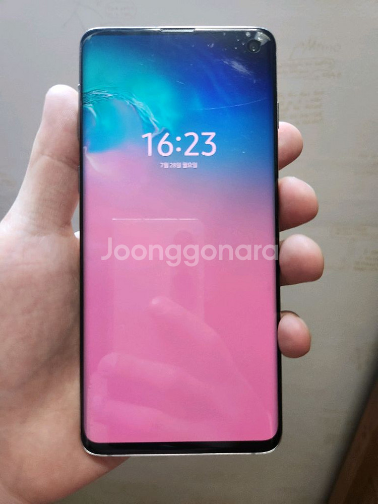 갤럭시 S10 128g 화이트--0