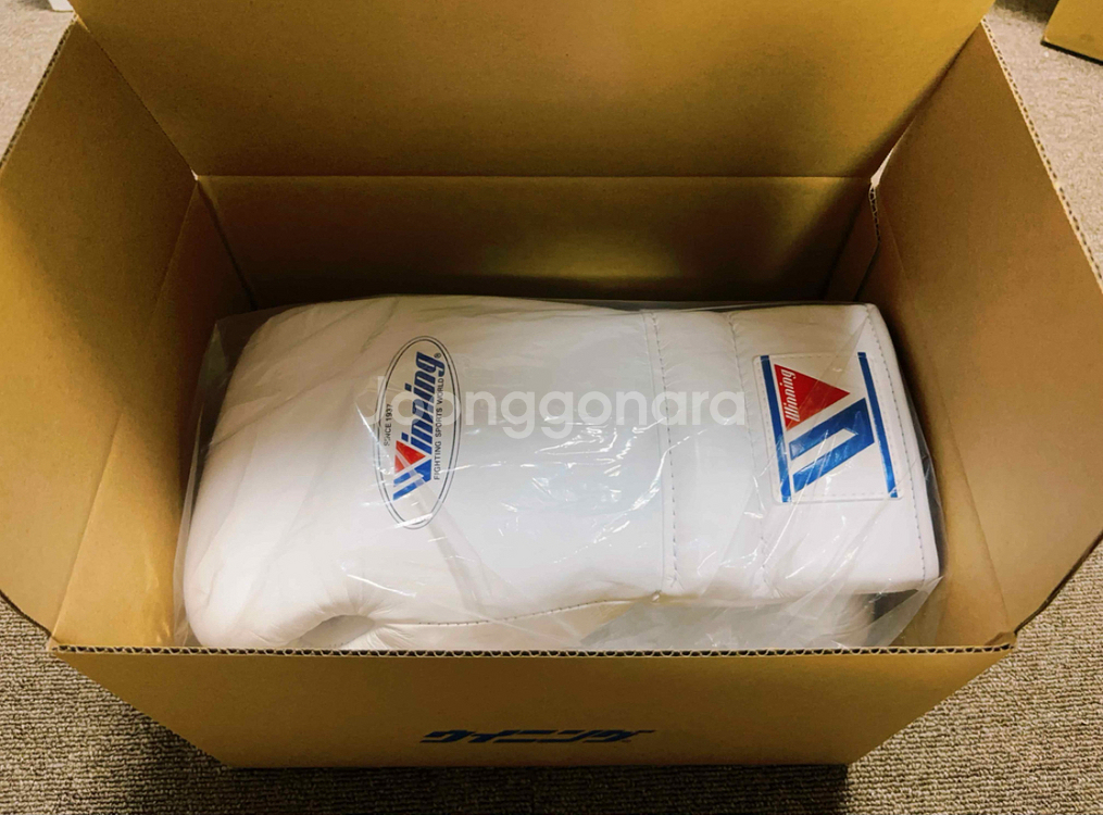 위닝 글러브 14oz 화이트--2