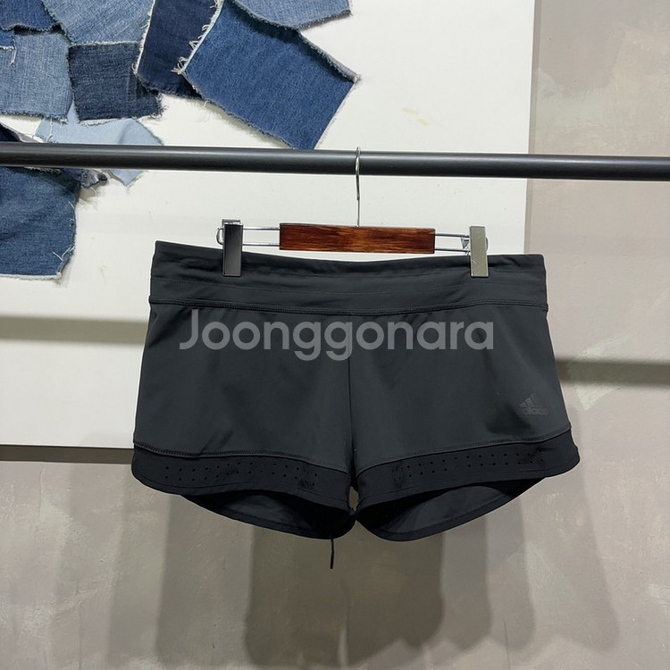 (빅사이즈) 아디다스 여성 밴딩 숏팬츠 반바지--0