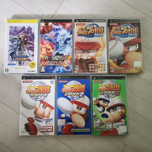플레이스테이션 포터블(psp) 게임 UMD 7장 판매