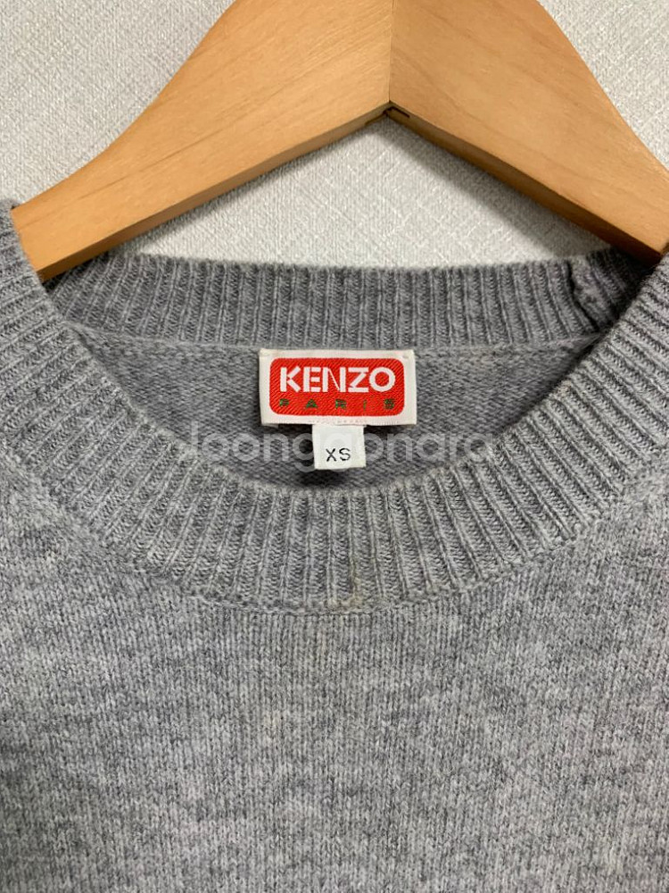 겐조(KENZO) 플라워 로고 니트--3