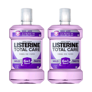 리스테린 토탈케어 마일드 1.5L x 2개