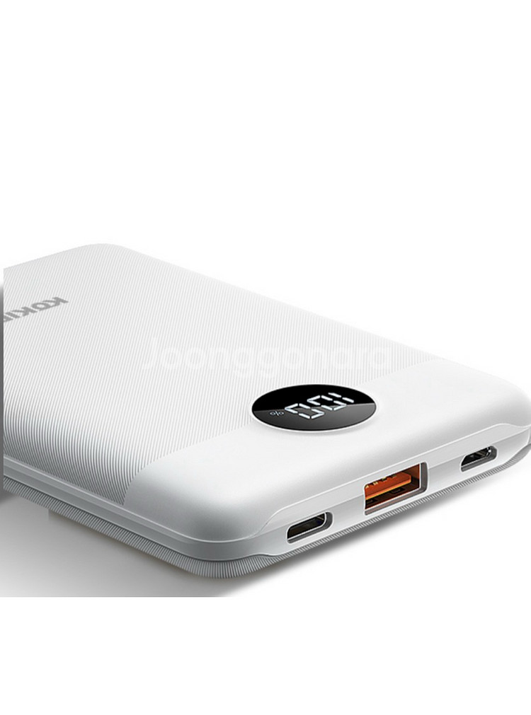 (미개봉)코끼리 10000mAh 보조배터리 미니 슬림--4
