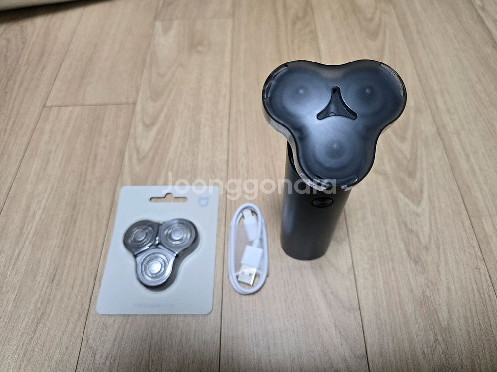 샤오미 전기면도기 S500 + 면도날(새제품)--0