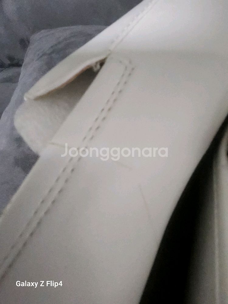 SHOOPEN 흰색 로퍼 새상품--3
