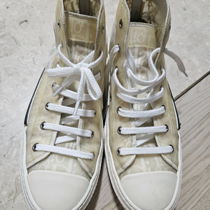 디올 오블리크 하이탑 스니커즈 260mm