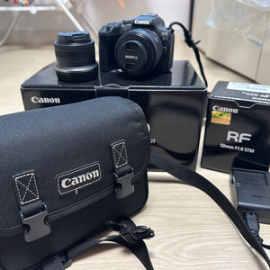캐논 r10 번들세트+rf50 1.8