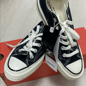 컨버스 척테일러 블랙 240 새상품