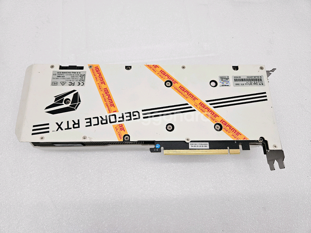 부품용 Coloful 그래픽카드 RTX 3060 입니다--2