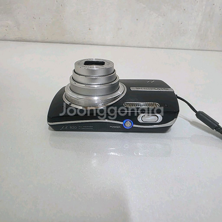 올림푸스 디지털 카메라 뮤 820 블랙 희귀한 디카--2