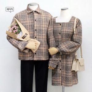 셔츠&원피스세트 커플룩 시밀러룩