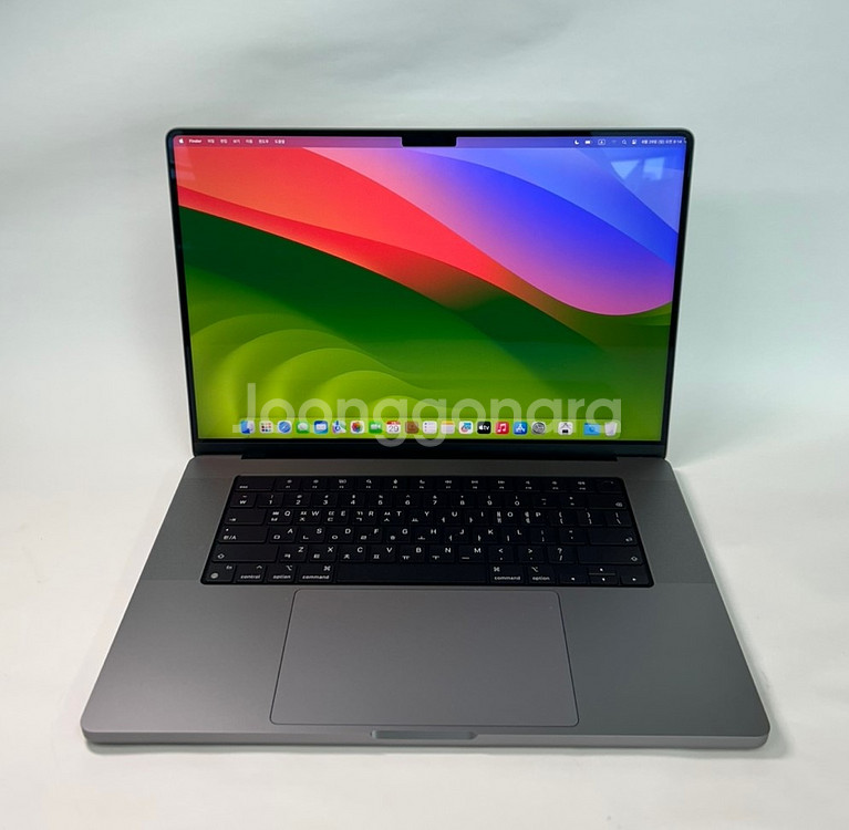 애플 2021 맥북프로 M1 16인치 16GB 매우깔끔--0