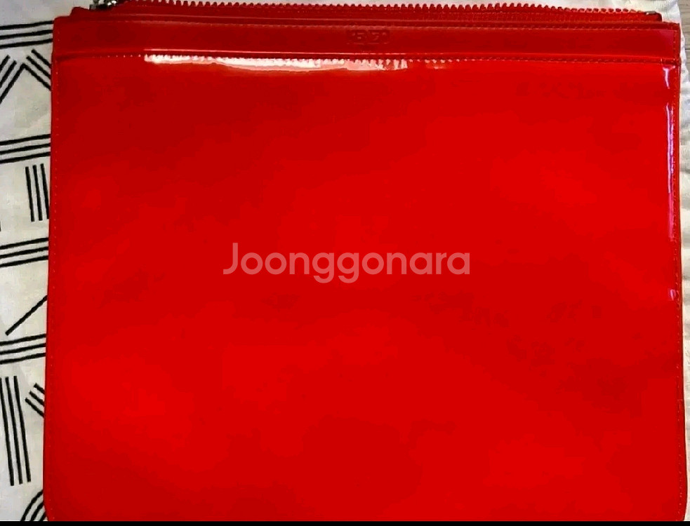 겐조 애나멜 클러치--2