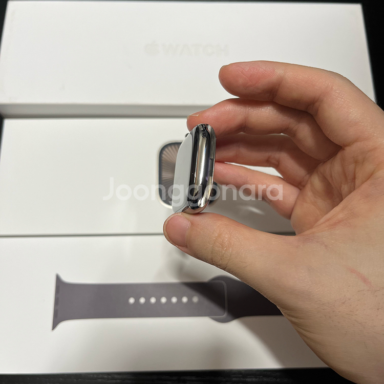 애플워치10 내추럴 42mm 애플케어플러스--9