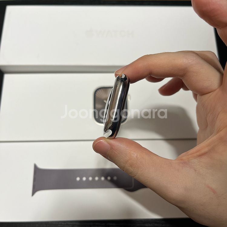 애플워치10 내추럴 42mm 애플케어플러스--7