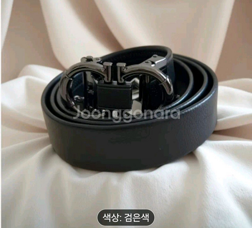 남성 자동버클 벨트--1