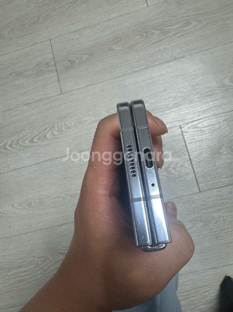 갤럭시 Z폴드5 256GB 블루--7