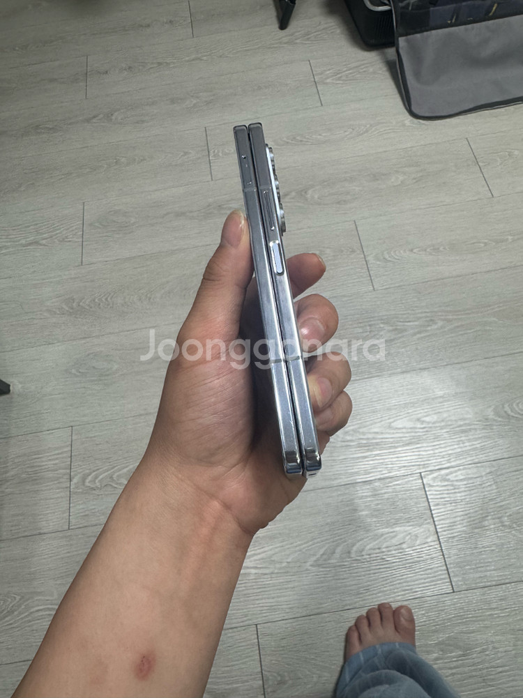 갤럭시 Z폴드5 256GB 블루--6