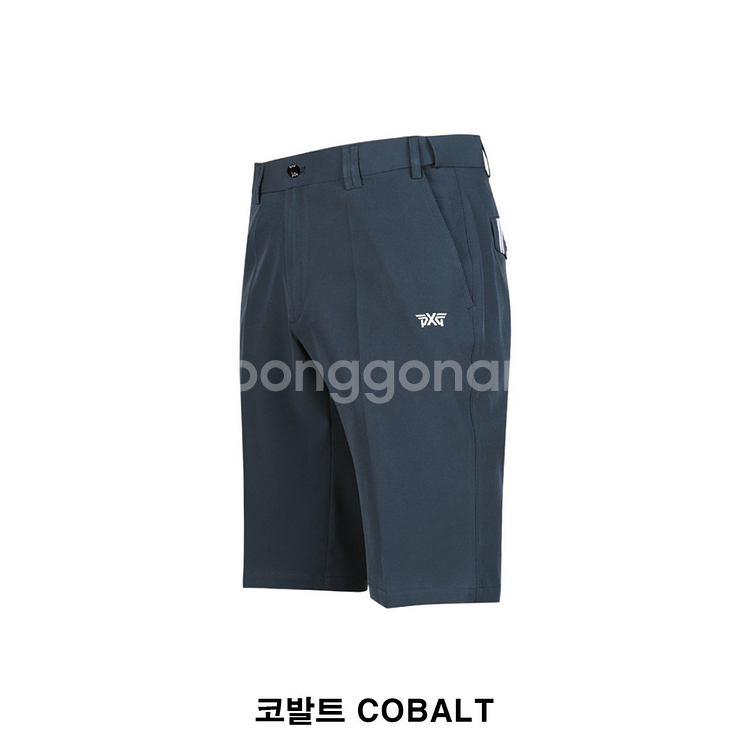 PXG 골프웨어 남성 히든 밴드 투라인 스판 하프 팬츠--3