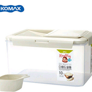 코맥스 10kg 쌀통- 냉장고 안에 넣고 사용 가능해요