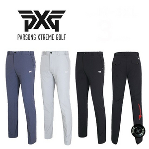 PXG 골프웨어 남성 윙필드 사방스판 자수로고 팬츠