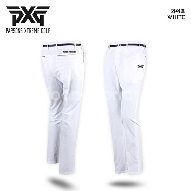 PXG 골프웨어 남성 윙필드 사방스판 자수로고 팬츠--2