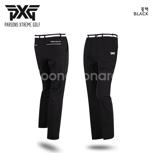 PXG 골프웨어 남성 윙필드 사방스판 자수로고 팬츠--4