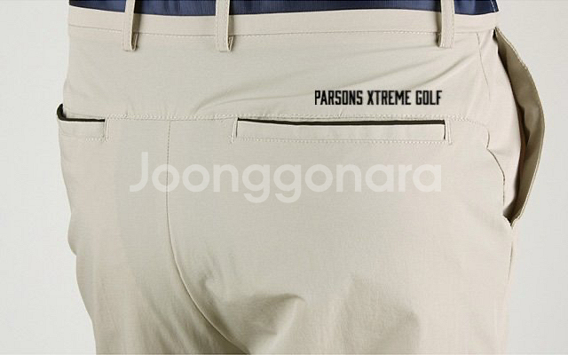 PXG 골프웨어 남성 윙필드 사방스판 자수로고 팬츠--6