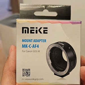 Meike MK-C-AF4 eosm 마운트 어댑터