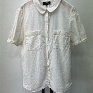 정품) APC 아페쎄 여성 반팔셔츠 M