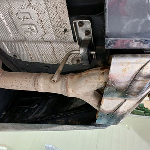 쏘나타 dn8 듀얼 배기 머플러 판매 합니다.