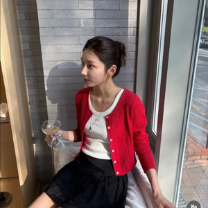 fyeo 포유온 멜리 크로셰 가디건