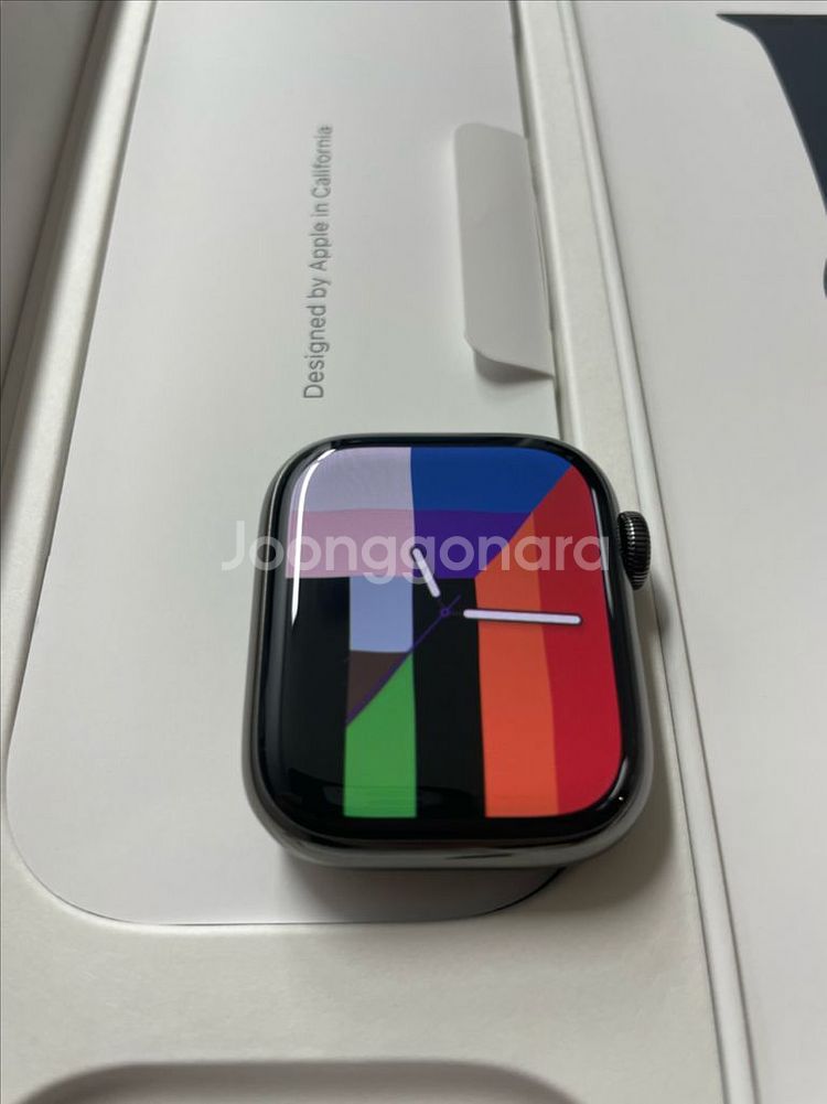 애플워치9스테인리스 41mm 신품급--1