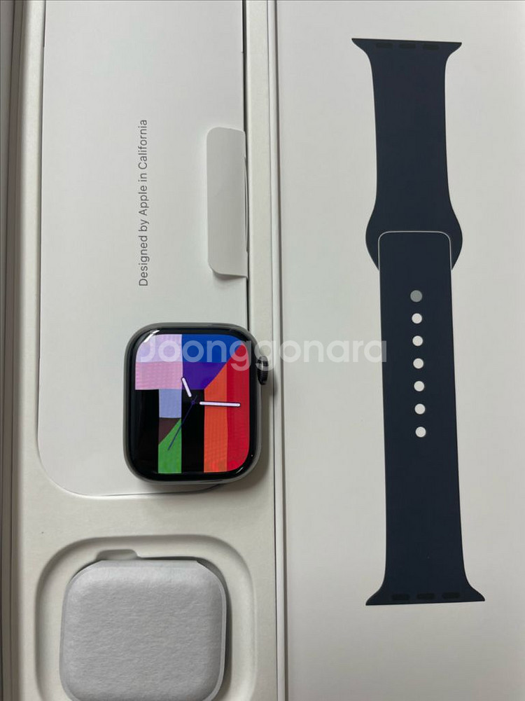 애플워치9스테인리스 41mm 신품급--0