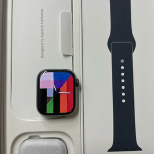 애플워치9스테인리스 41mm 신품급