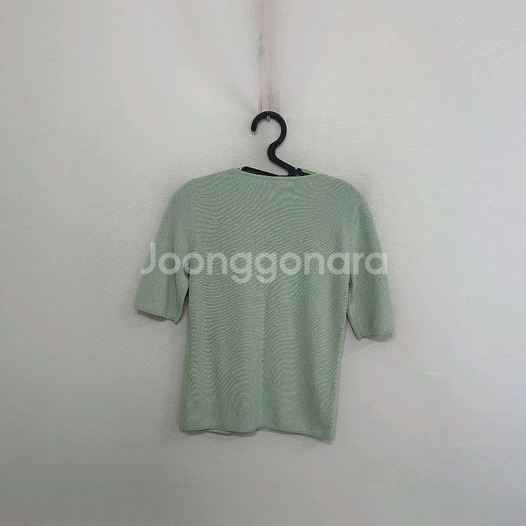 한섬 마인 반팔 니트 90--2