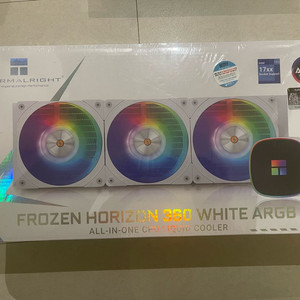 미개봉 써멀라이트 프로즌 호라이즌360 ARGB 화이트