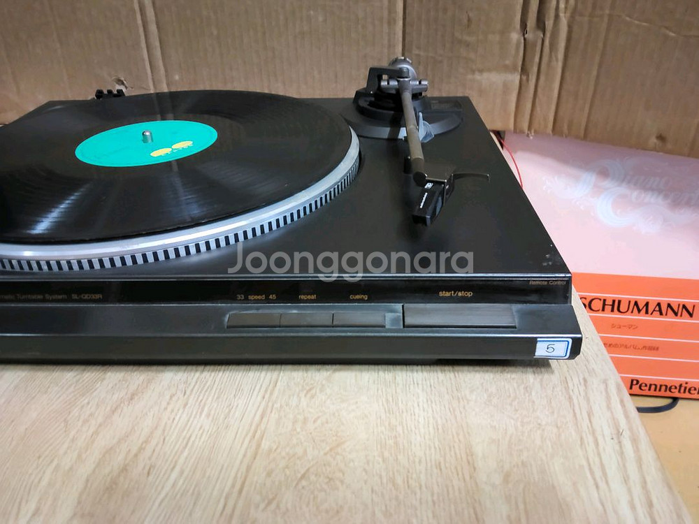 (5) 테크닉스 LP턴테이블 SL QD33R (오디오--3