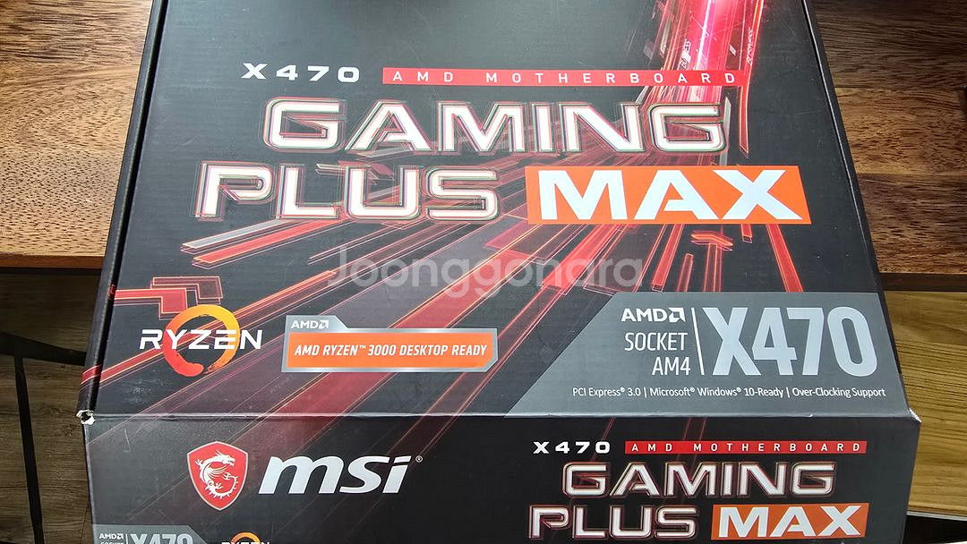 MSI X470 게이밍 플러스 맥스,amd 5 3600--0