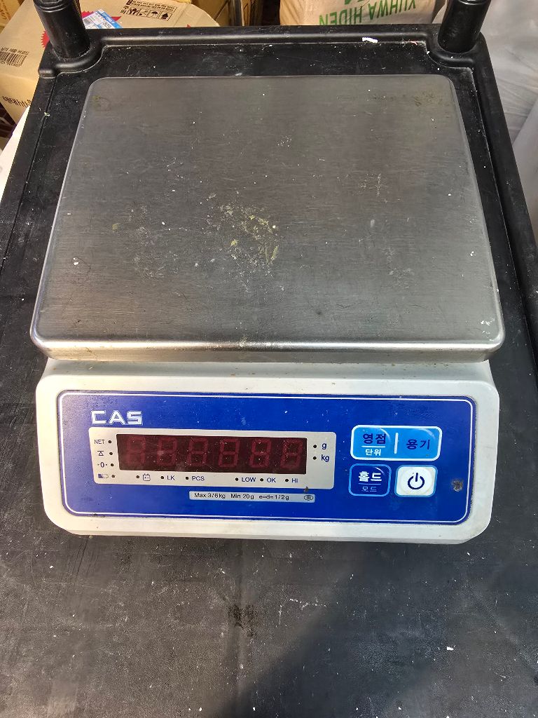 카스 방수저울 6kg