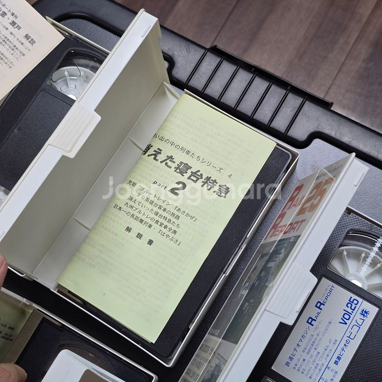 일본 기차 철도 비디오테이프 일괄판매 VHS 레트로JR--9