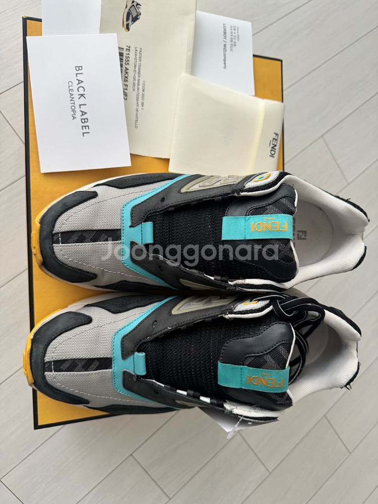 펜디 신발 스니커즈 패스터 트레이너--1