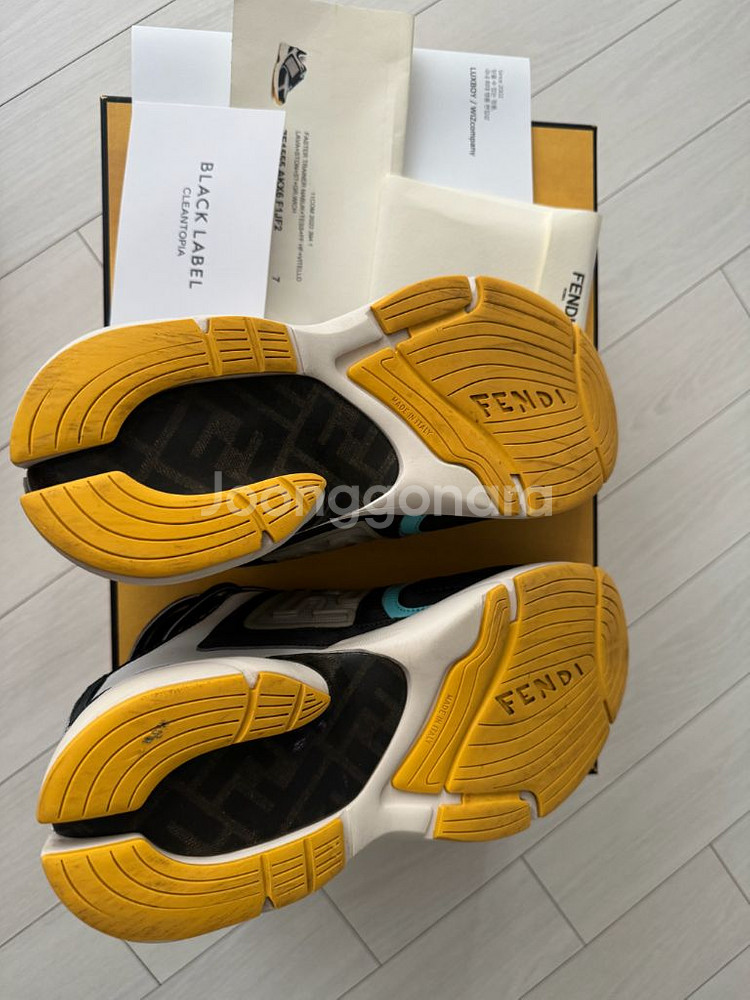 펜디 신발 스니커즈 패스터 트레이너--5