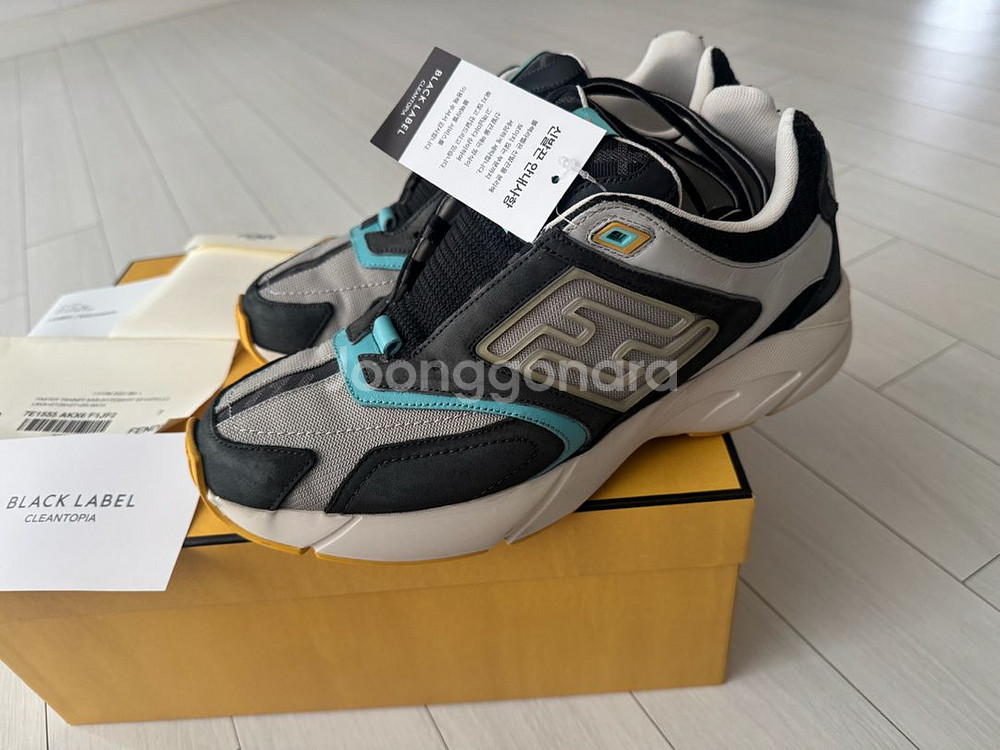 펜디 신발 스니커즈 패스터 트레이너--4