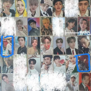 개당 천원 세븐틴 포토카드 팝니다