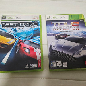 XBOX360 테스트 드라이브 언리미티드 1,2